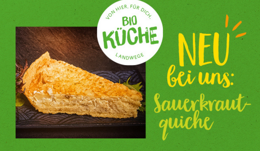 Quiche mit Sauerkraut und Kartoffeln