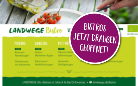 Außengastro jetzt für Sie geöffnet