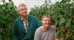 Mann und Frau im Grünen